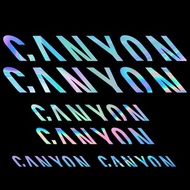 CANYON Bike decal sticker design waterproof long lasting