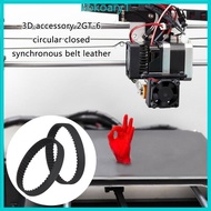 KOKO 2GT-6 Endless GT2 Belt 110 158 180 300 752mm Length 2GT Synchronous Belt GT2 Closed Looping Tim