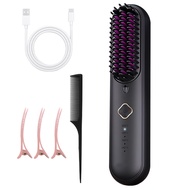 SIMMO Wireless straight hair comb Anion Does Not Hurt Hair 45W Portable Electric Comb Hair Straighte