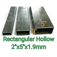 Besi Hollow Mild Steel ( 2" x 5" x 1.9mm ) Hollow Mild Steel Rectangular Tube Mild Steel Hollow Besi Besi Rectangular