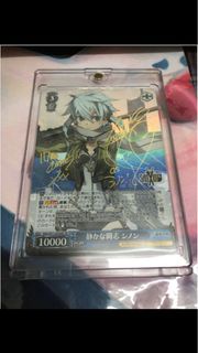 Ws 朝田詩乃 Shinzo sp 静かな闘志 シノン    簽卡  刀劍神域 sao sword art online ソードアート・オンライン 10th Anniversary  Weiβ Sch