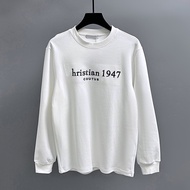 Original Label 1: 1 DI0R c47 Letter Round Neck Sweatshirt Men 2025 New Style This Year's Popular Hot