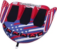 ZOOMBROS Towable Tubes for Boating 1-3 Person, Water Tubes for Boats to Pull, Safety Inflatable Boat