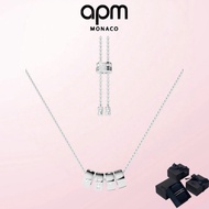 Hot-selling APM Jewelry with Box, High Quality, Luxury Morse Code LOVE Necklace, Holiday Gift