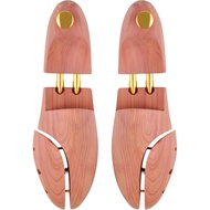 Cedar Shoe Tree for Men Women Red Cedar Wooden Shoe Trees with Twin Tubes