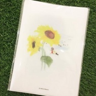 岩崎知弘-海邊的向日葵、女孩與小狗-L夾