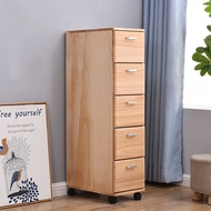 Gap Storage Cabinet 25cm Depth 42 Bedside Cabinet Bathroom Locker Solid Wood Drawer Kitchen Gap Cabi