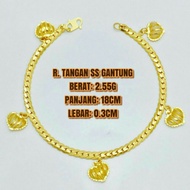Rantai Tangan SS Gantung(2.55g)