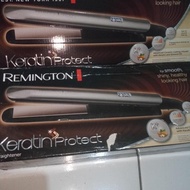 Remington catok rambut Keratin and almond oil
