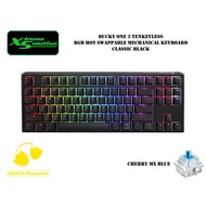 Ducky One 3 TKL - 87 Keys RGB hot Swappable Mechanical Keyboard | Cherry MX Switches