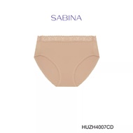 Sabina Basic Half-Length Underwear Habpy Panty Model Code HUZH4007CD Dark Flesh Color
