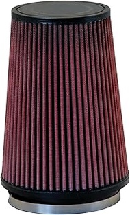 RU-2815 Air Intake Filter: High Performance, Premium, Washable, Replacement Filter: Flange Diameter: