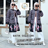 BSO CARDI MBOK JAMU Khayra Cardigan Batik Wanita Kekinian Outer Korean Style ( Cardi Batik Terkini )