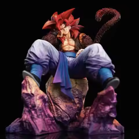 Hot New JG Studio Dragon Ball Gogeta Figures Ssj4 Gogeta Anime Figures Pvc Statue Collection Model T
