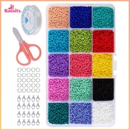 Seedbeads 2mm Beads Jewelry Making Supplies Glass Beads Crafts Colorful Set Necklaces Earring Lobste