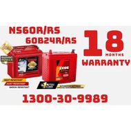 EXIDE 60B24R/RS | NS60R/RS (INSTALLATION PROVIDED) CAR BATTERY PROTON SAGA VIVA TOYOTA AVANZA