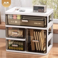 [48H Shipping] Office desk storage box, drawer-style stationery organizer, transparent large-capacit