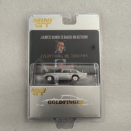 Mini GT JAMES BOND 007 ASTON MARTIN DB5 GOLDFINGER ENG VERSION No. 900 BLISTER SEALED