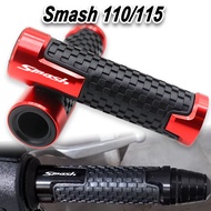 Smash handle grip SUZUKI smash 115 110 High quality rubber aluminum Grips smash 115 accessories moto