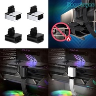 RR Durable 12VHPWR 12+4 Pin Angle Connector Power Adapter for TUF4090 TUF4080 TUF4070T Graphics Card