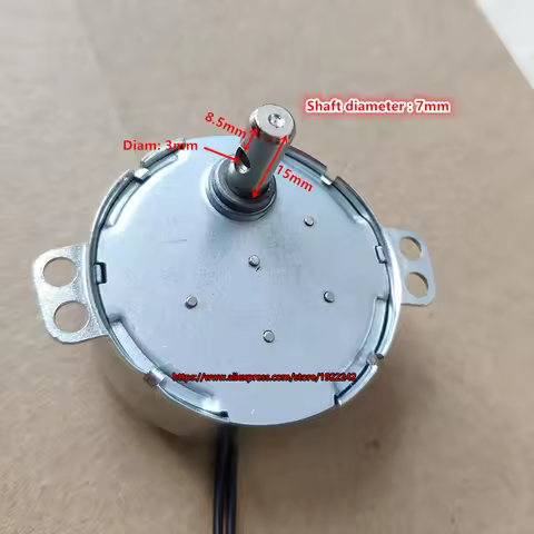 Brand new TYC50 220V 50/60HZ 4W AC synchronous gear motor 2.5rpm 5rpm 10rpm 15rpm 20rpm 30rpm microw