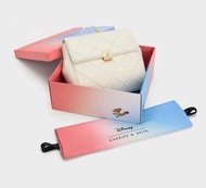 聖誕禮物 CHARLES & KEITH X DISNEY ZOOTOPIA COLLECTION Judy Hopps Quilted Backpack 優獸大都會 特別版 純白色 背包 雙肩包 H