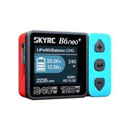 SKYRC B6neo + อุปกรณ์ชาร์จอัจฉริยะพลังงานสูง DC240W PD126W หลายภาษาเครื่องชาร์จแบบสมดุลสูงสุด600mA เ