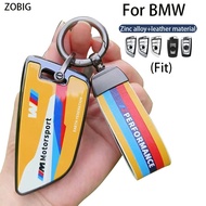 ZOBIG Zinc alloy Sport Key Cover Case fit for 2023 BMW 1 2 4 5 6 7 Series X1 X2 X3 X5 X6 X4 M5 M6 3GT 5GT Accessories