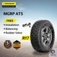 Dunlop MGRP AT5 R17 265/65 (with installation)