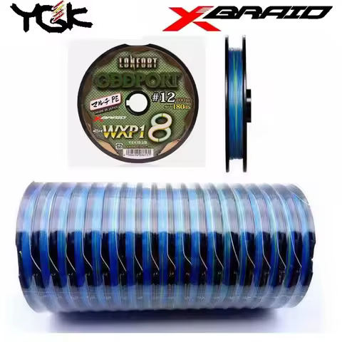 Original YGK X-BRAID L0NFORT ODDPORT WXP1 X8 Fishing Line 1200m 35LB 50LB 85LB 120LB 150LB 180LB Jap