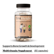 TruHeight Growth Capsules - Tall Nutrition for Natural Growth Supplement for Kids & Teens, 60capsule
