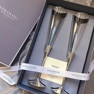 【全新】WEDGWOOD王薇薇Vera Wang愛相隨香檳杯高腳對杯