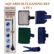 JENGCA Aquarium Complete Cleaning Set 5 in 1