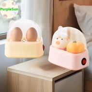 PurpleSun Electric Egg Boiler Automatic Cooker Rapid Egg Boiler Breakfast Machine Multi-Function Egg