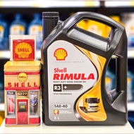 Shell Rimula R3+ SAE-40 5L + FREE Gift
