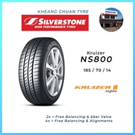 Silverstone Kruizer NS800 | 185/70/14 Tayar Baru (Pasang Sekali)  | New Tyre Tire (With Installation