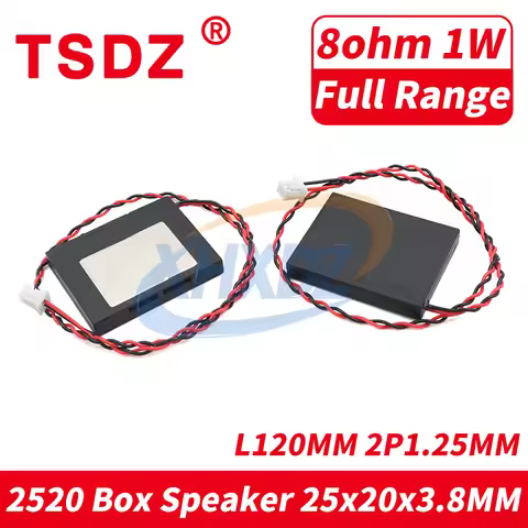1Pcs 2520 Side Sound 8 Ohm Box Loud Speaker 8Ohm 1Watt 8R 1W 2025 25x20x3.8MM Thickness 18MM LCD Mon