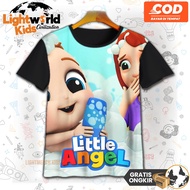 Baby John Baby Bath 2 T-Shirt 3D Printing Baby John Baby Bath 2 Cocomelon Baby T'Shirt for Ages 1-12