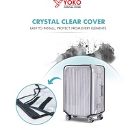 Fg2 YOKO Luggage Cover Mica Transparent Luggage Protector Transparent Waterproof Anti-Dust 2 22 24 26 28 Inch