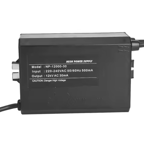 B68C 1Pc Neon Light Sign Electronic Transformer Power Supply P-12000-30 12KV 30MA