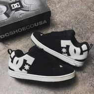 DC couple sneakers bread shoes new colour matching low-top casual DC skateboard shoes