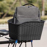 Bicycle Rear Basket Rear Seat Rack Storage Basket Bicycle Frame Mountain Bike Basket Student Schoolbag Pet/bicycle/bike pet seat - suitable for cat/dogs