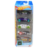 Bộ 5 Siêu Xe Hot Wheels 1806H - Cyber Noir