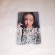 Wonyoung photocard official ive love dive soundwave sw 1 benefit bene pob wony izone