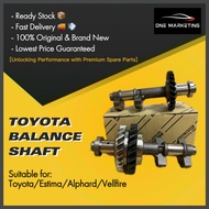 Original Toyota Balance Shaft 13601+13602 (Set) - Estima/Alphrad/Vellfire/Harrier/Camry