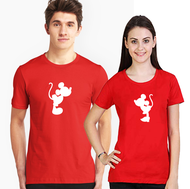 TShirt Couple Clothes Men T Shirt Mouse T-Shirt Mouse Tops kawaii Shirt Women Streetwear Anime Shirt