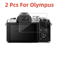 2 PCS cameraTempered Glass Screen Protector for Olympus E-PL5 E-PL6 E-PL7 E-PM2 E-M1/E-M10 mark iv /E-M10III TG850 TG860 TG870