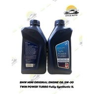 BMW MINI ORIGINAL ENGINE OIL 5W-30 TWIN POWER TURBO Fully Synthetic 1L LL-01