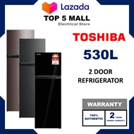 TOSHIBA 530L 2 Door Inverter Fridge Refrigerator GR-RT624WE-PMY / GR-RT624WE Peti Sejuk 冰箱 GRRT624WE