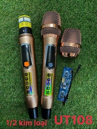 Micro loa kéo UHF củ mic k8 vàng chuyên dùng lắp ráp thay thế cho loa kéo